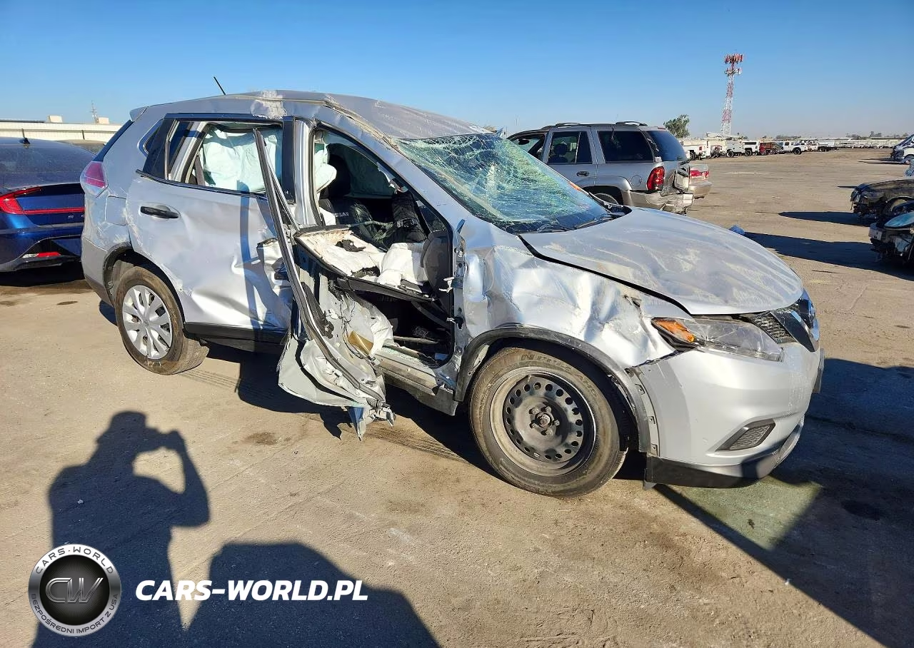 2016 Nissan Rogue S VIN:JN8AT2MT7GW028417 - 4