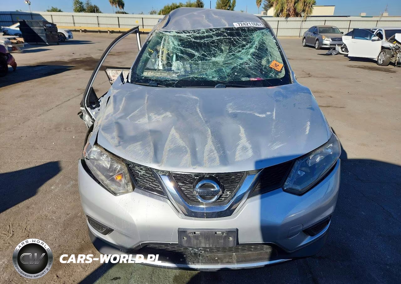 2016 Nissan Rogue S VIN:JN8AT2MT7GW028417 - 5