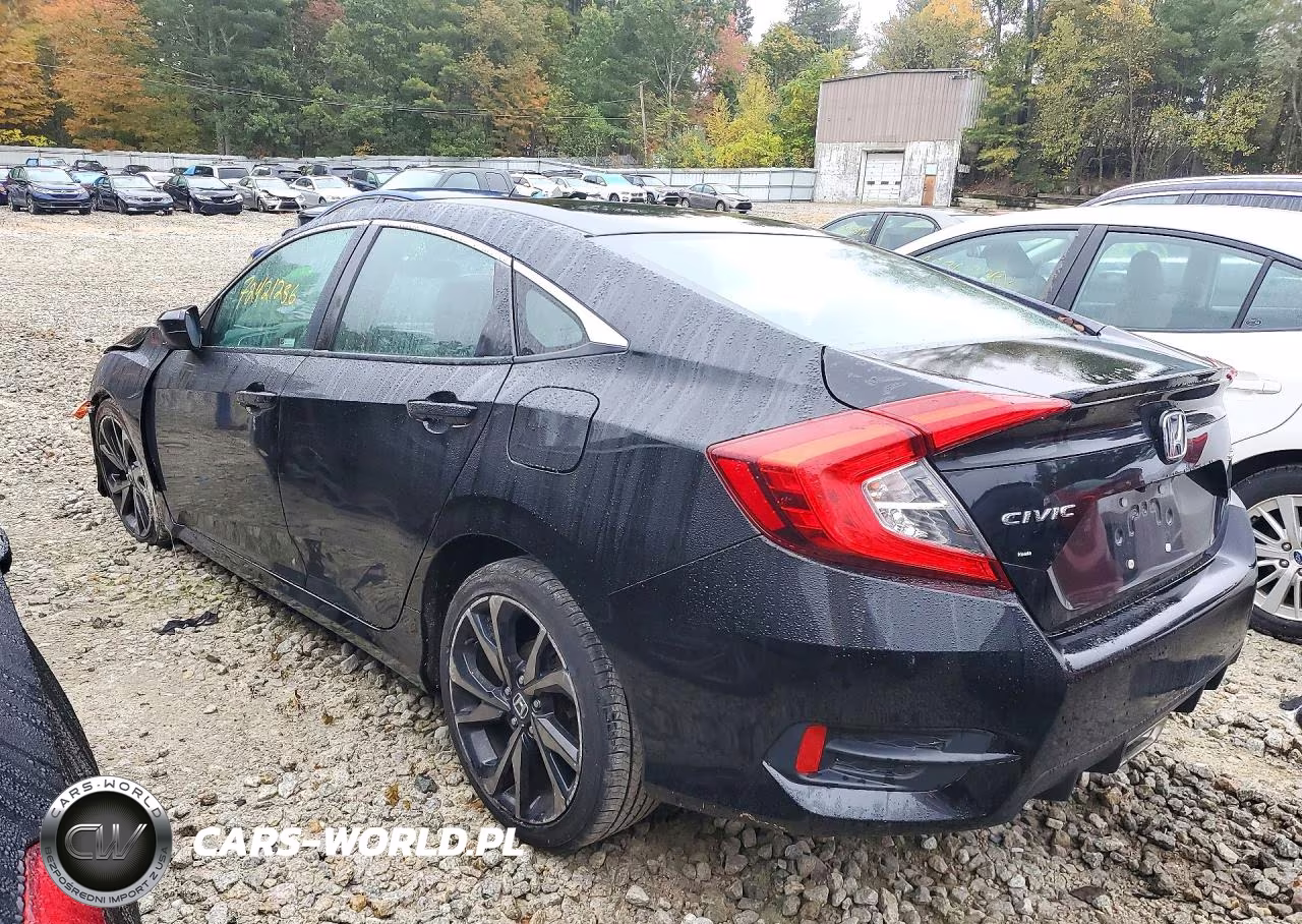 2019 Honda Civic Sport VIN:2HGFC2F87KH519945 - 2