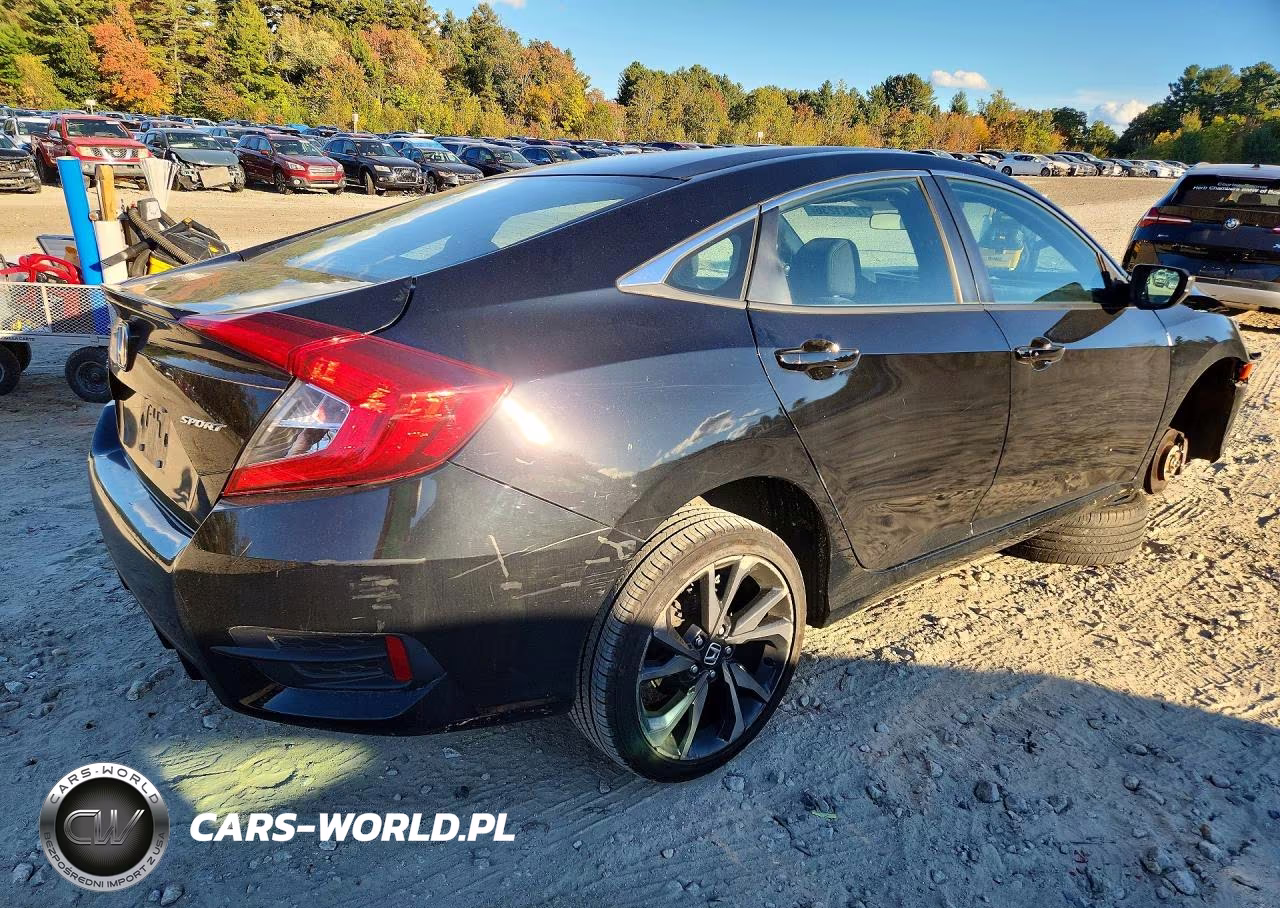 2019 Honda Civic Sport VIN:2HGFC2F87KH519945 - 3