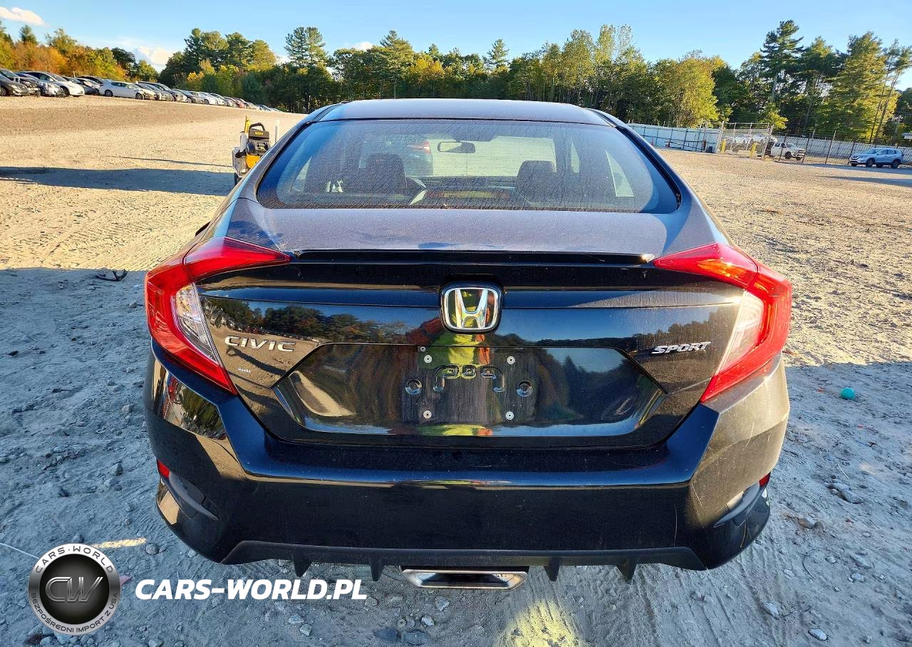 2019 Honda Civic Sport VIN:2HGFC2F87KH519945 - 6