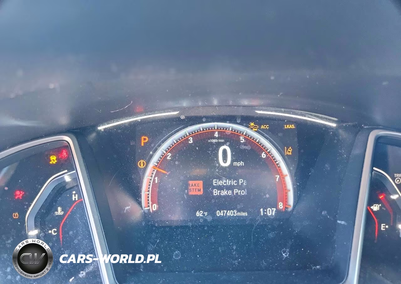 2019 Honda Civic Sport VIN:2HGFC2F87KH519945 - 9