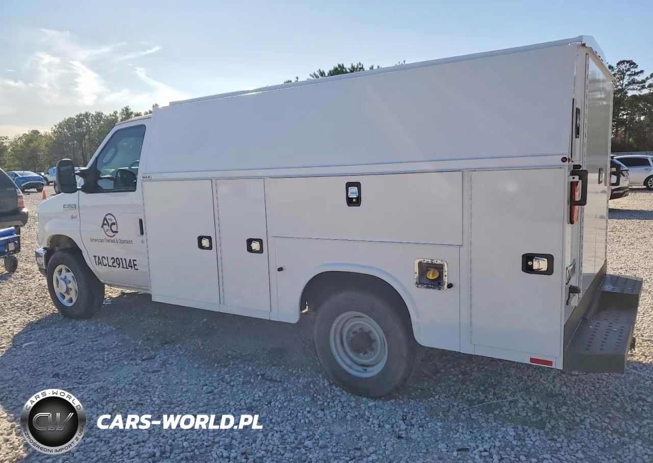 2018 Ford E350 Utility - Service Van VIN:1FDWE3F67JDC35476 - 2
