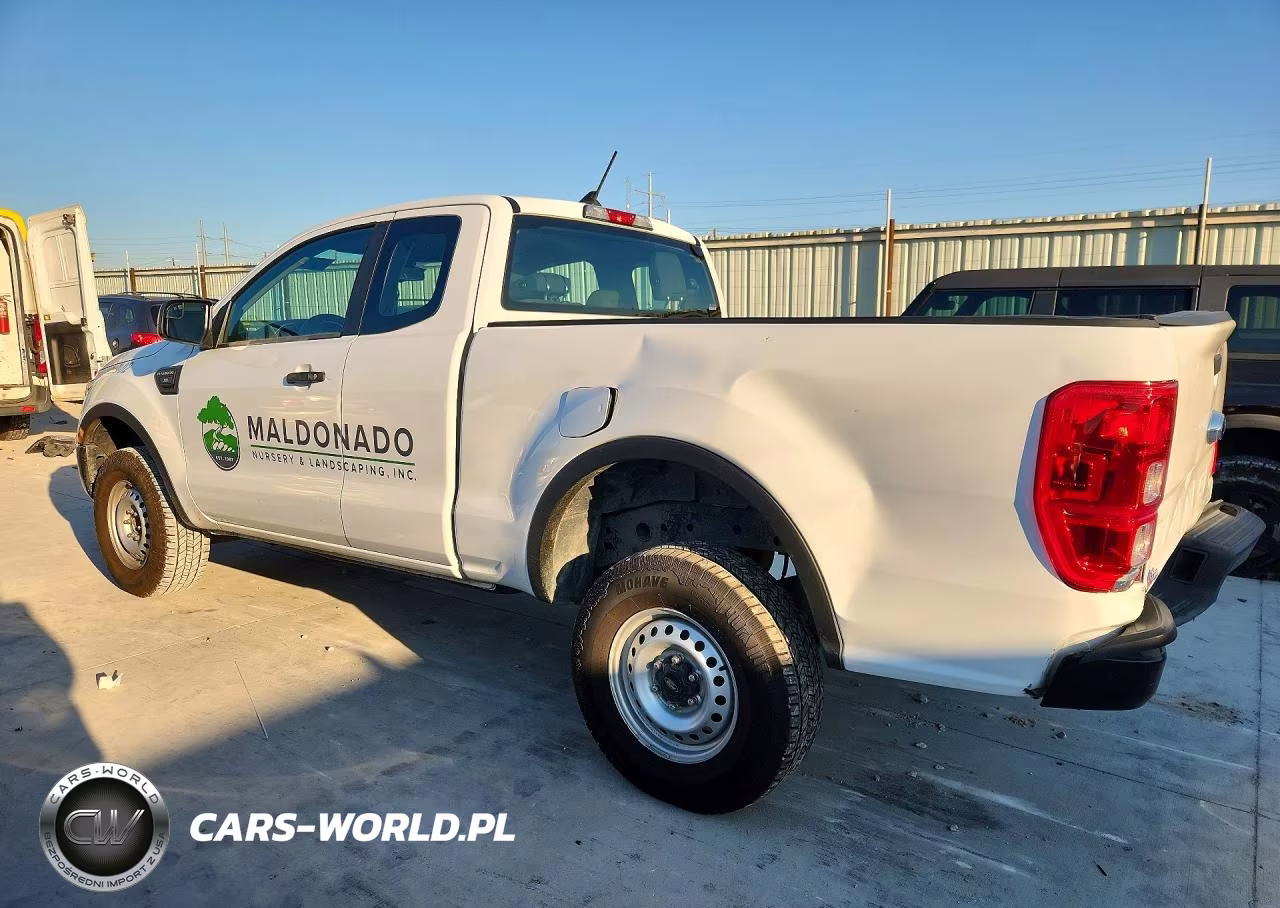 2022 Ford Ranger Xl VIN:1FTER1EH0NLD38536 - 2