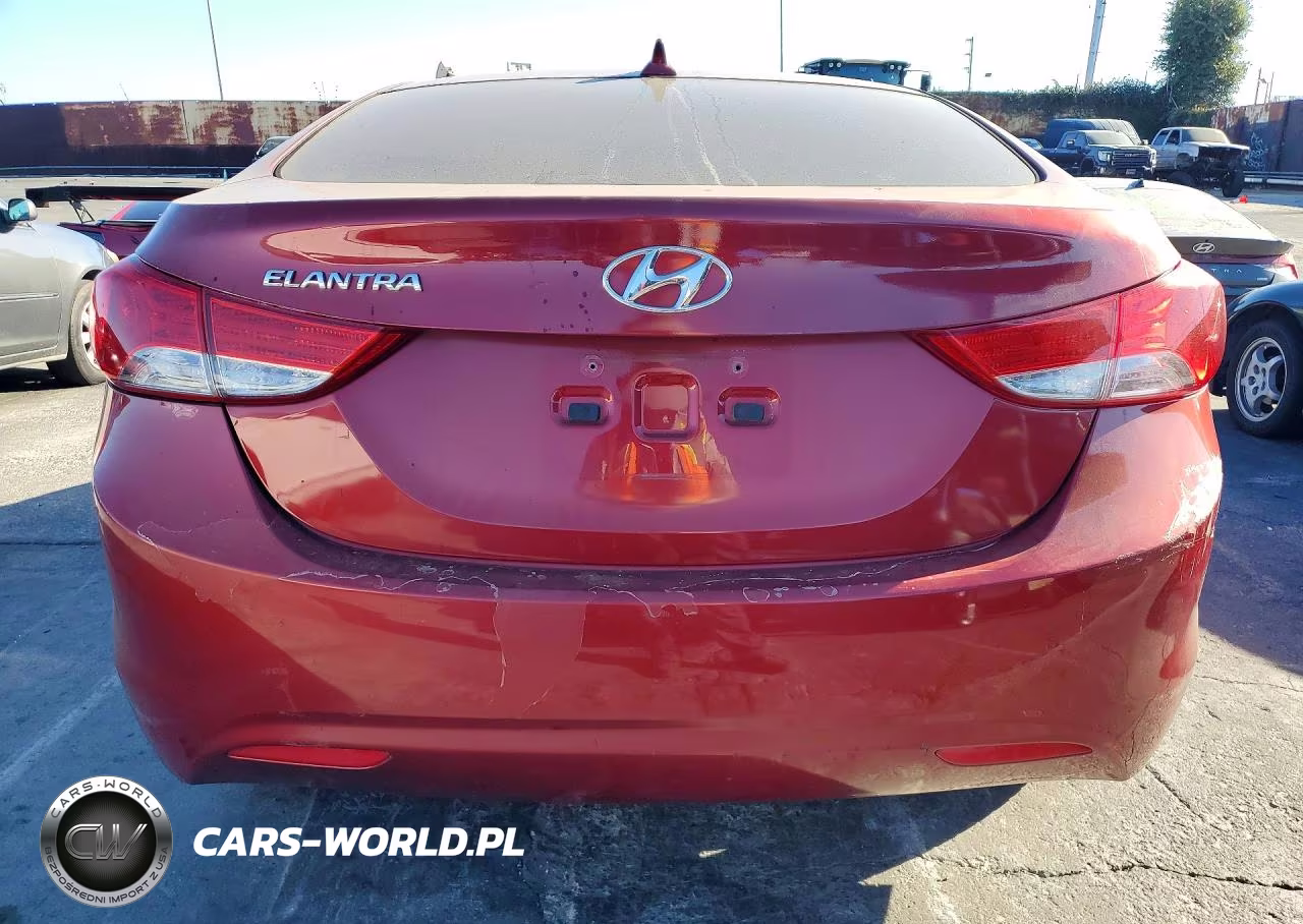 2013 Hyundai Elantra Gls VIN:5NPDH4AEXDH376760 - 6