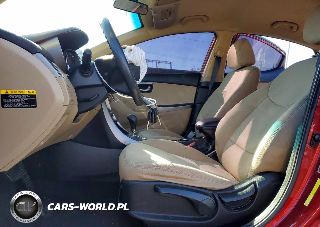 2013 Hyundai Elantra Gls VIN:5NPDH4AEXDH376760 - 7