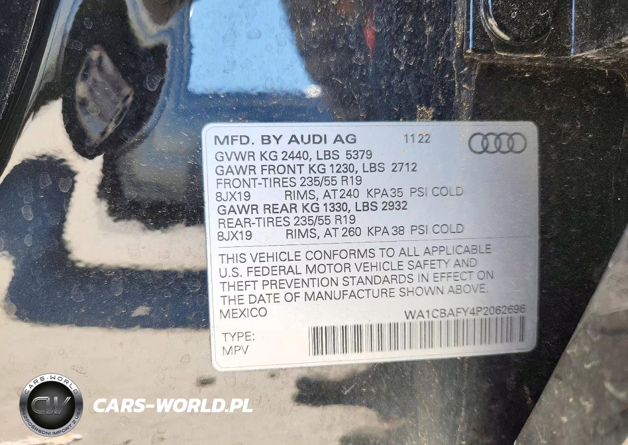 2023 Audi Q5 Prestige 40 VIN:WA1CBAFY4P2062696 - 13