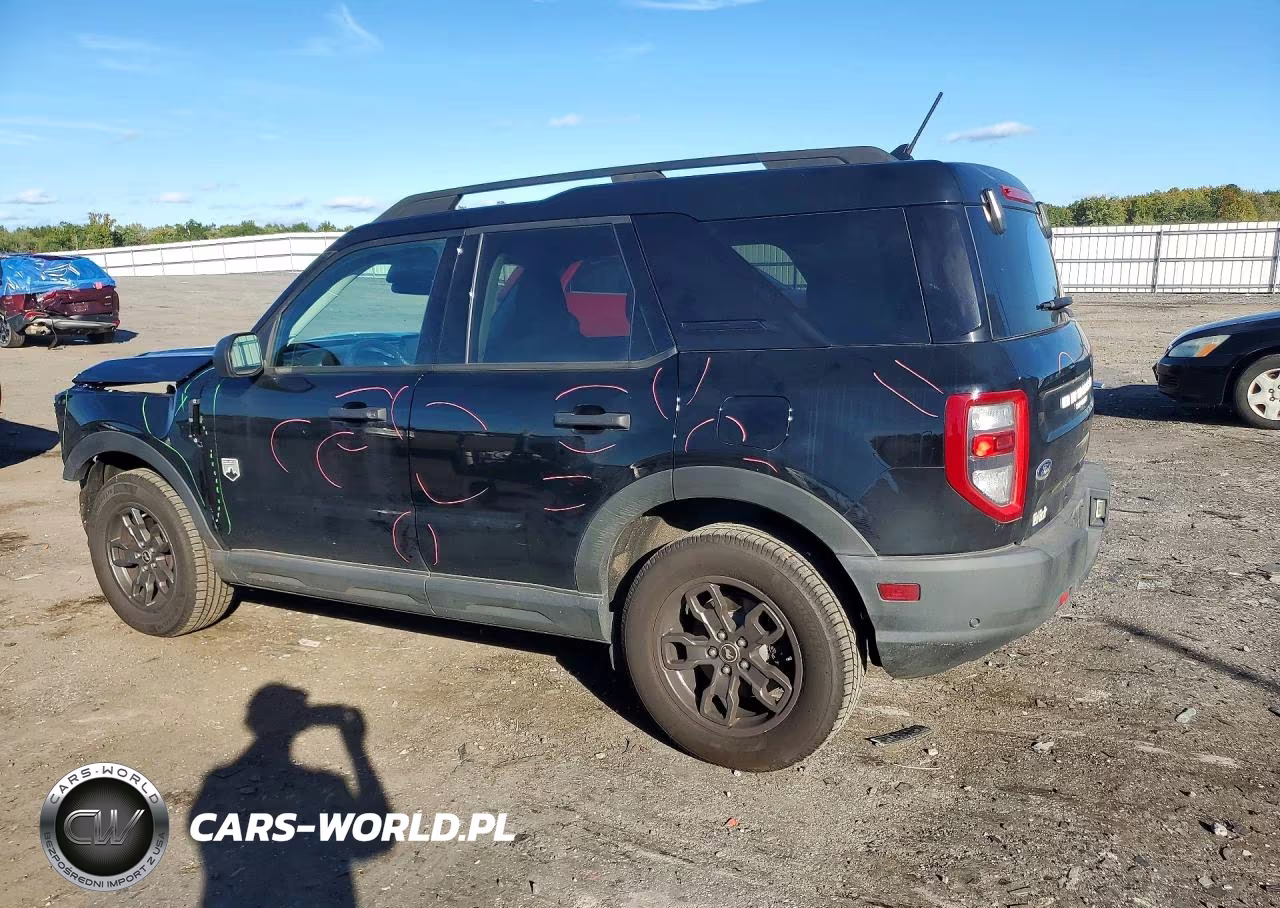2022 Ford Bronco Sport Big Bend VIN:3FMCR9B62NRE18474 - 2