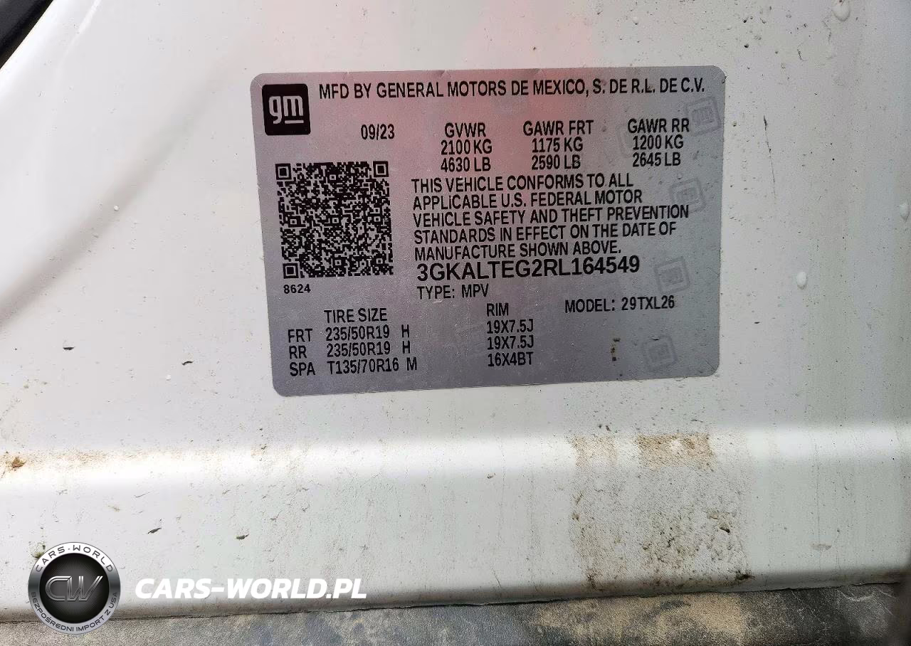 2024 GMC Terrain Sle VIN:3GKALTEG2RL164549 - 13