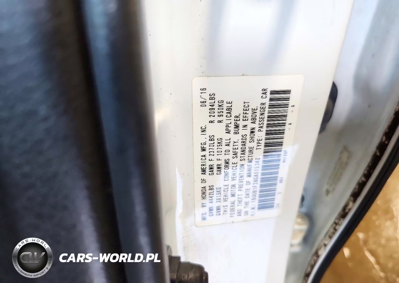 2016 Acura Tlx VIN:19UUB1F38GA015340 - 12