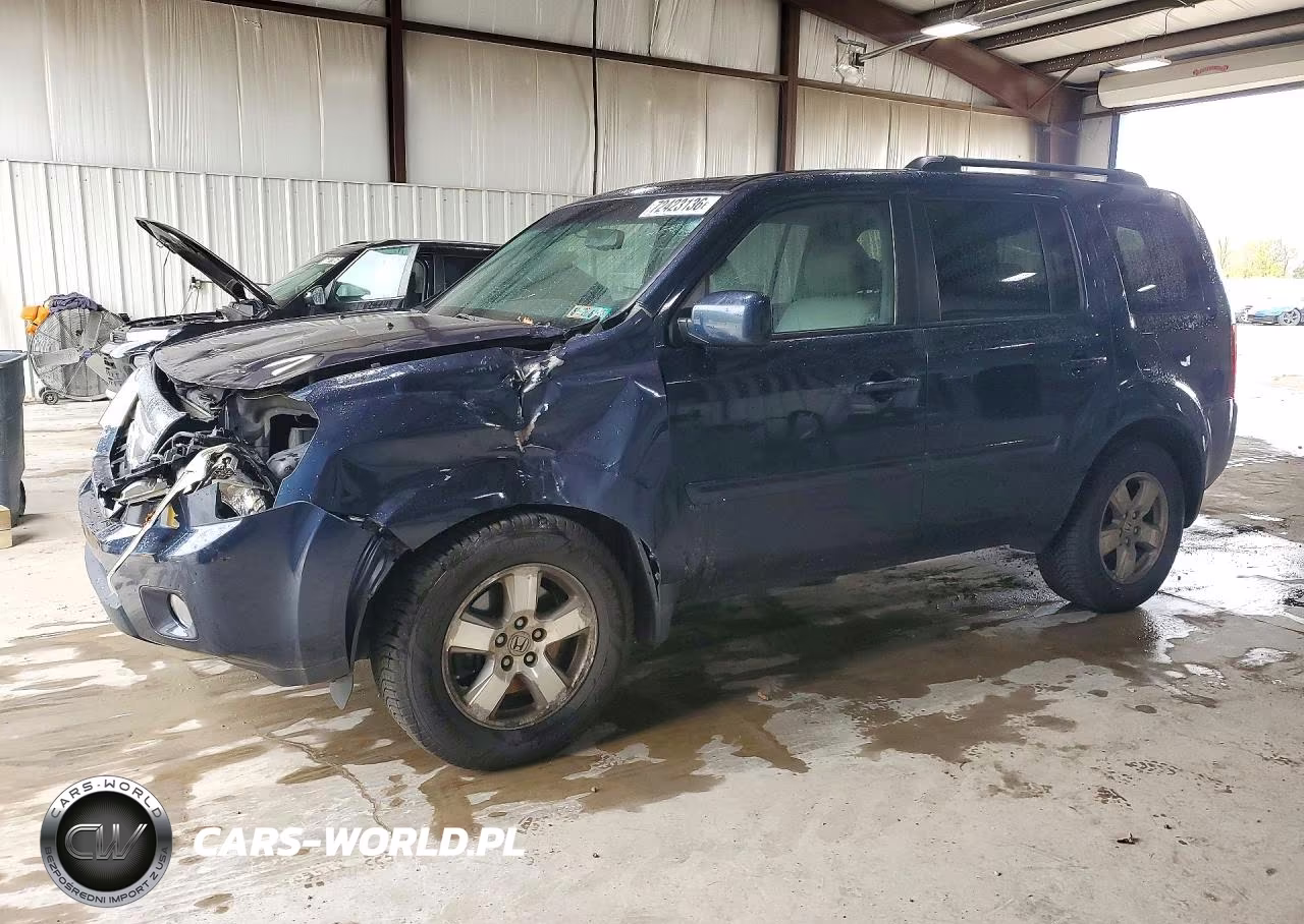 2011 Honda Pilot Exl VIN:5FNYF4H58BB042431 - 1