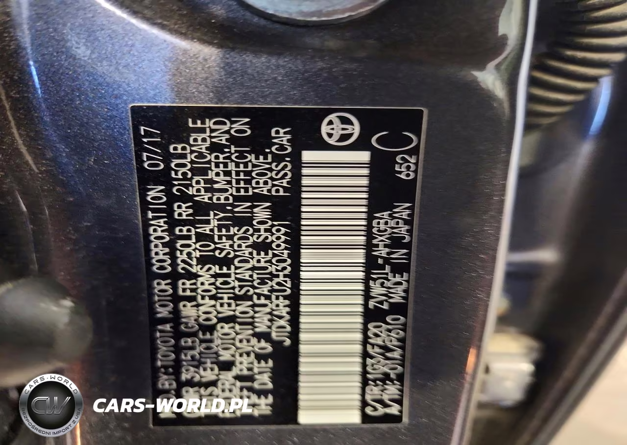 2017 Toyota Prius Three VIN:JTDKARFU2H3049991 - 12