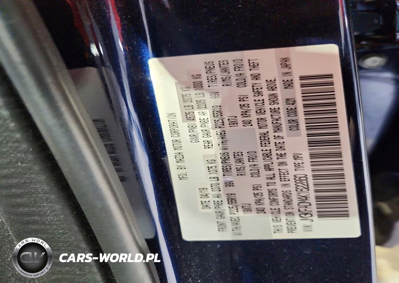 2019 Mazda Cx-5 Grand Touring VIN:JM3KFADM4K1622860 - 13
