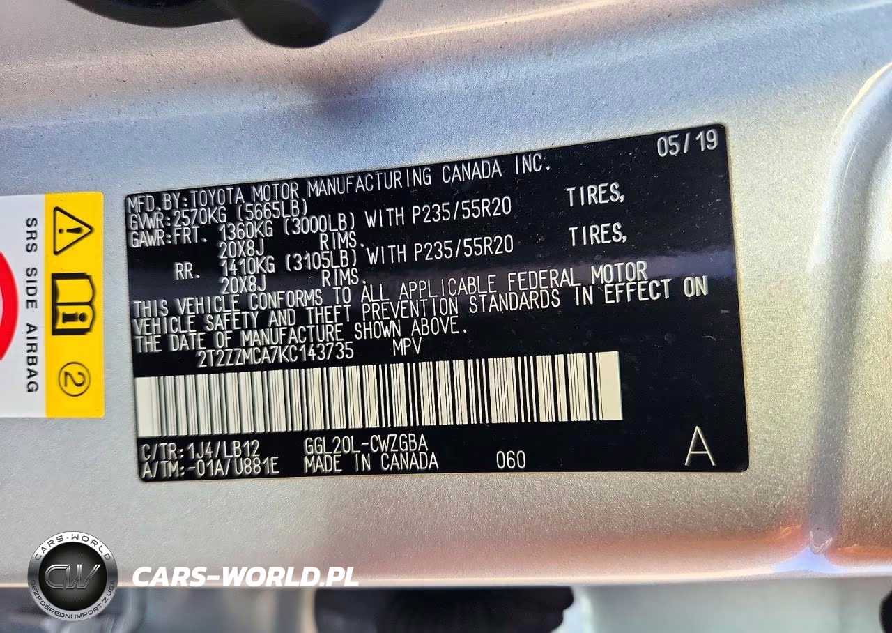 2019 Lexus Rx 350 VIN:2T2ZZMCA7KC143735 - 13