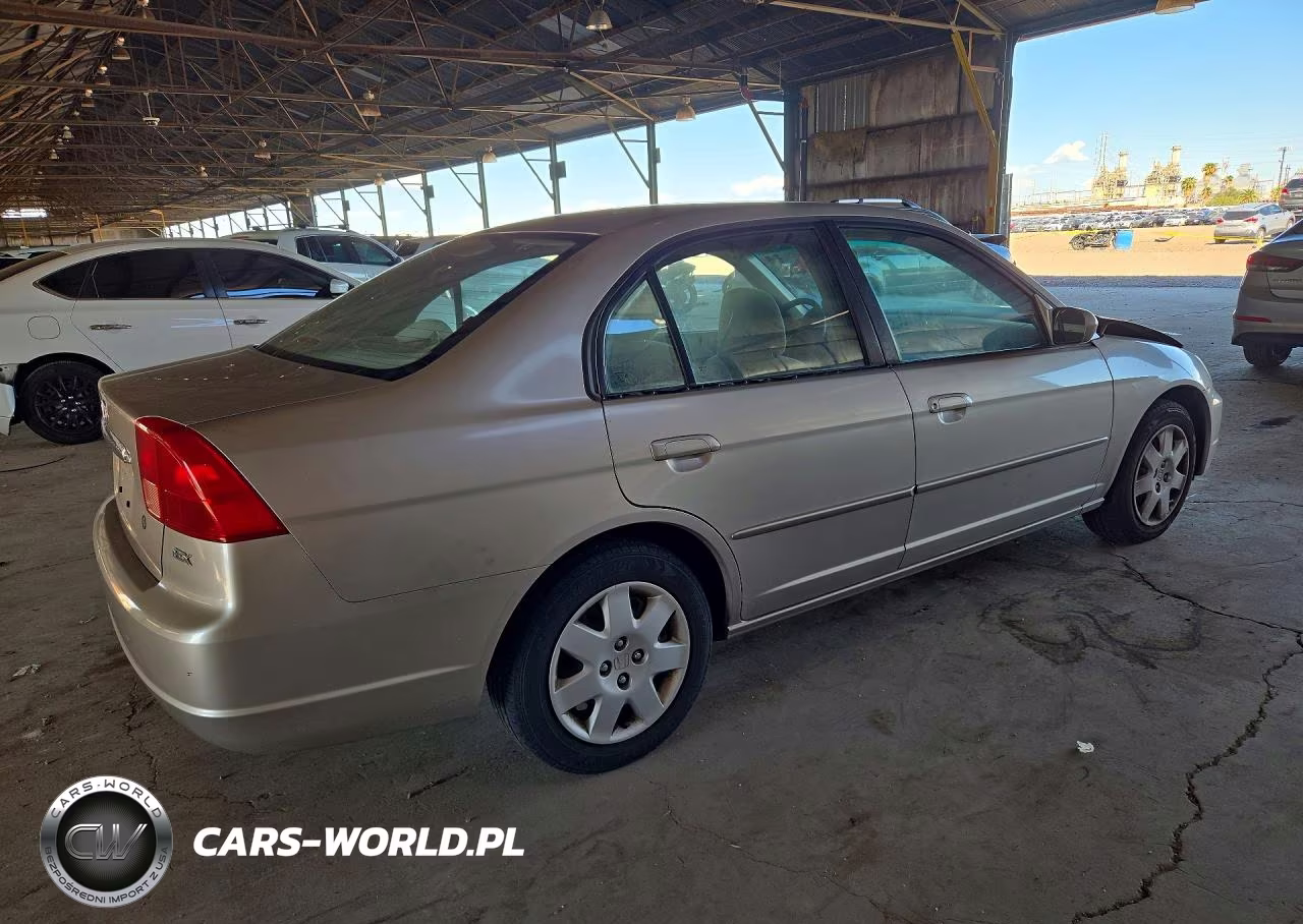 2001 Honda Civic Ex VIN:2HGES26781H541392 - 3