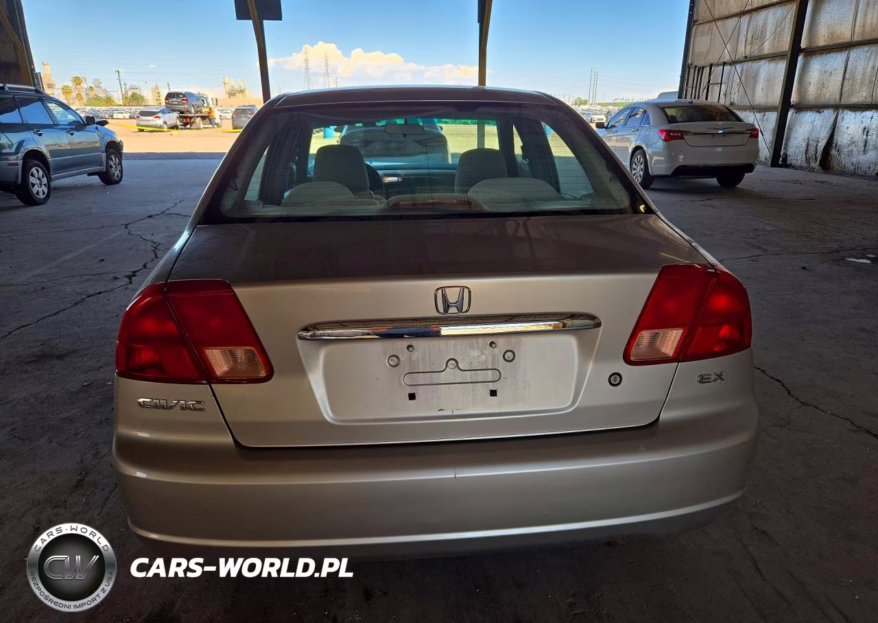 2001 Honda Civic Ex VIN:2HGES26781H541392 - 6