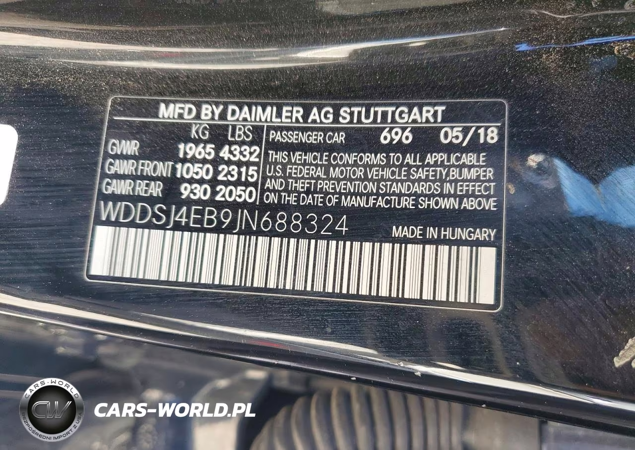 2018 Mercedes-Benz Cla 250 VIN:WDDSJ4EB9JN688324 - 12