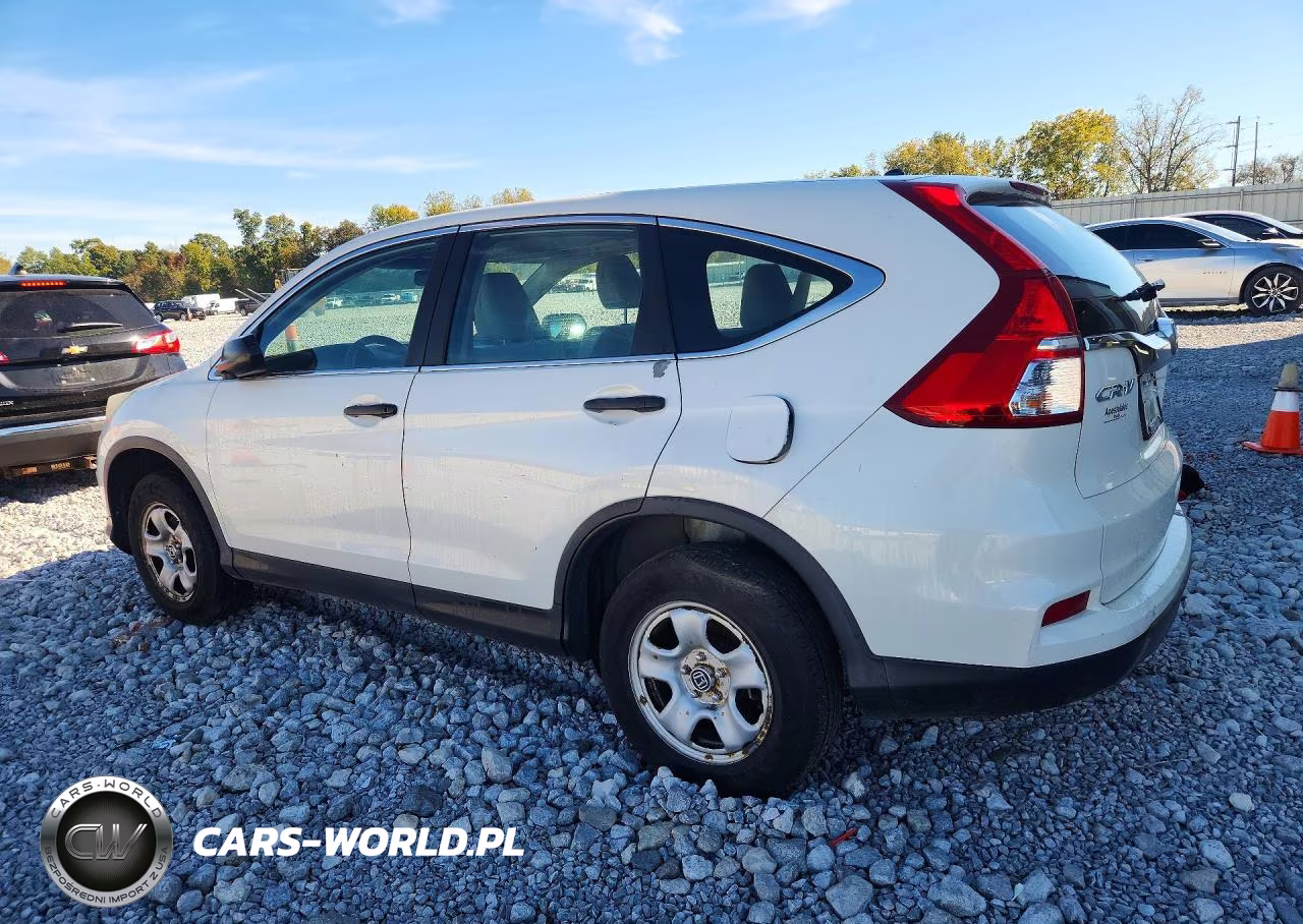 2015 Honda Cr-V Lx VIN:5J6RM4H36FL014715 - 2