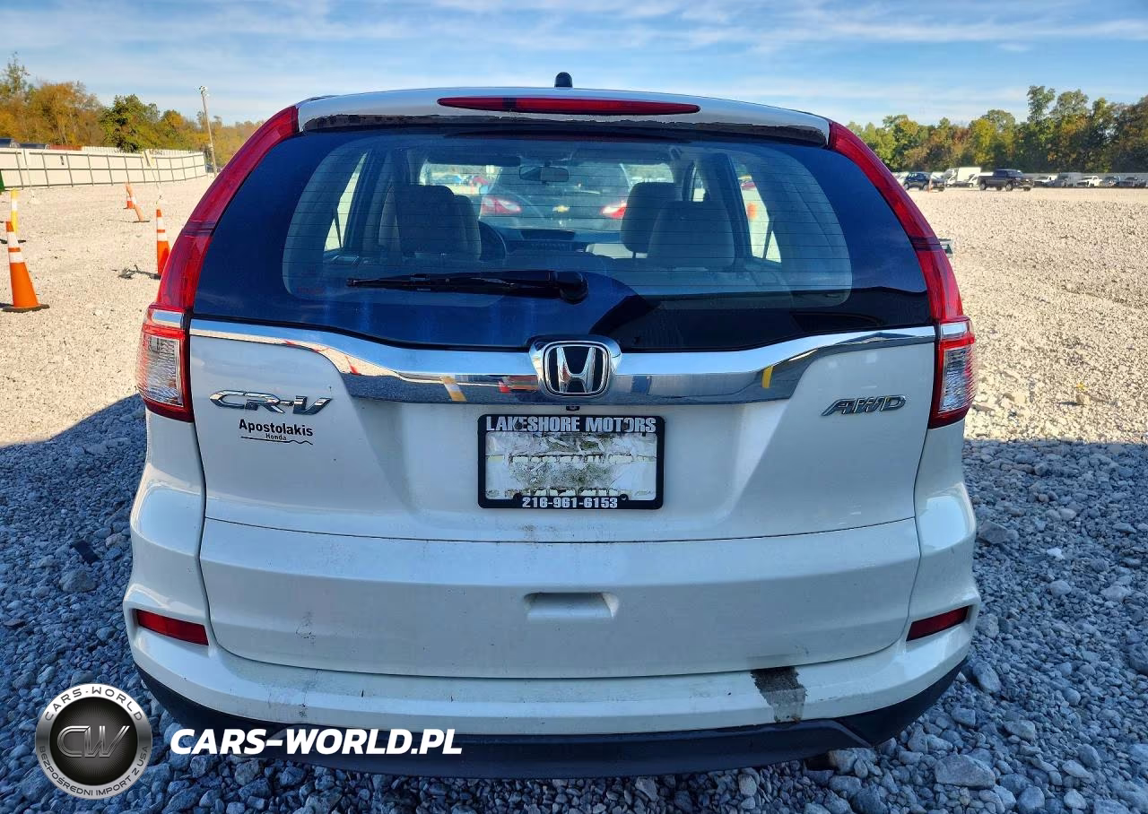 2015 Honda Cr-V Lx VIN:5J6RM4H36FL014715 - 6