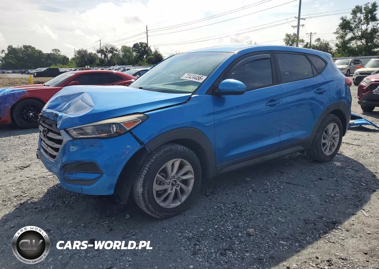 2017 Hyundai Tucson Se VIN:KM8J23A43HU539407 - 1