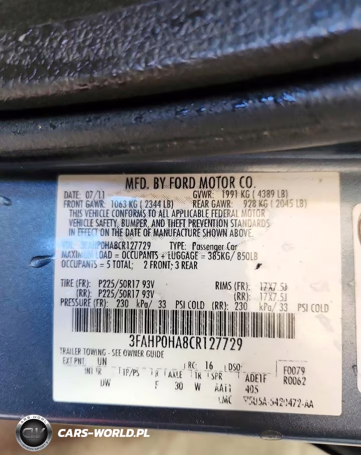 2012 Ford Fusion Se VIN:3FAHP0HA8CR127729 - 13
