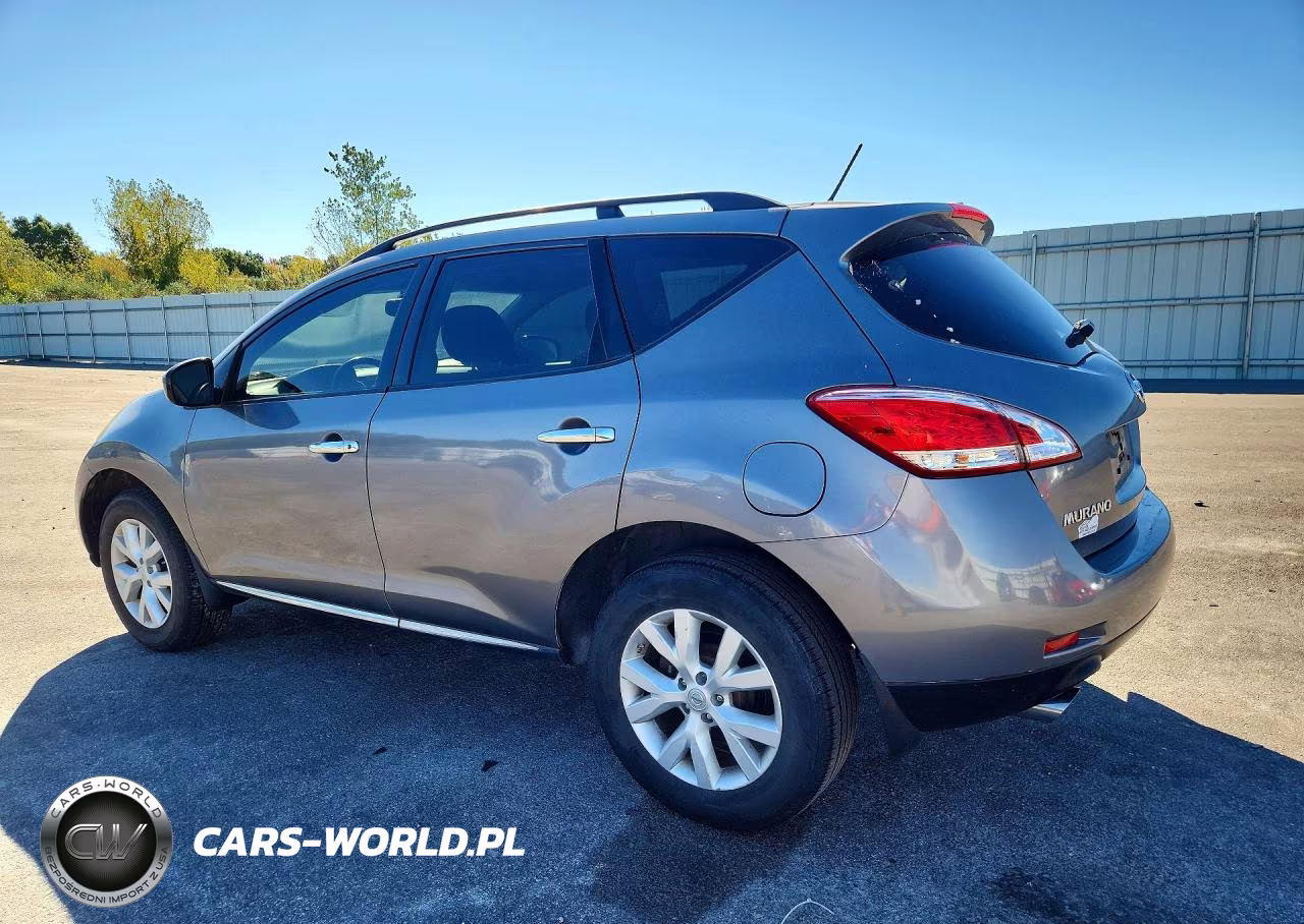 2014 Nissan Murano Sv VIN:JN8AZ1MW3EW529255 - 2