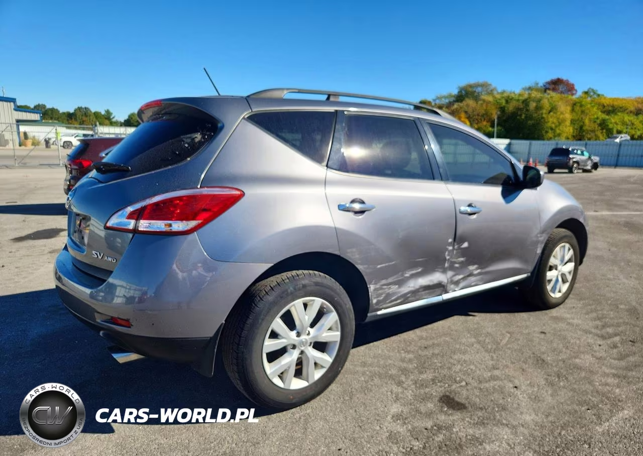 2014 Nissan Murano Sv VIN:JN8AZ1MW3EW529255 - 3