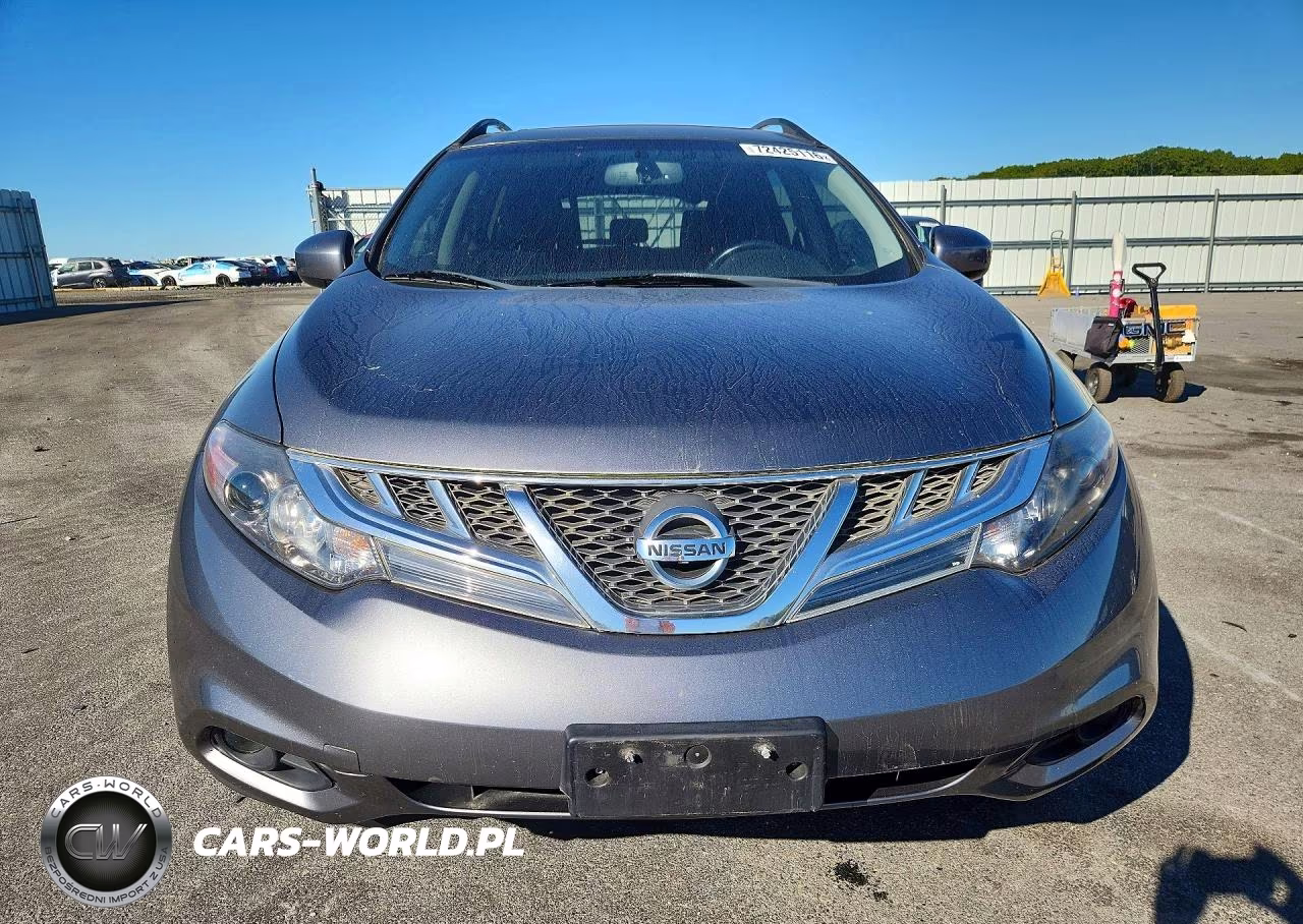2014 Nissan Murano Sv VIN:JN8AZ1MW3EW529255 - 5