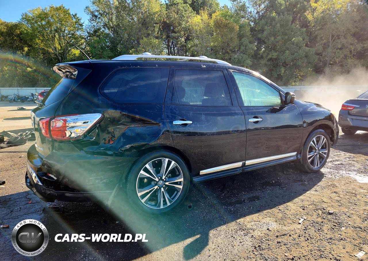 2017 Nissan Pathfinder Platinum VIN:5N1DR2MN0HC617803 - 3