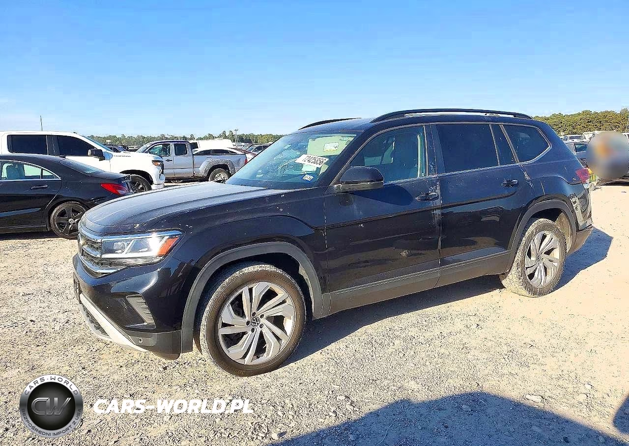 2021 Volkswagen Atlas Se VIN:1V2JR2CA3MC557840 - 1