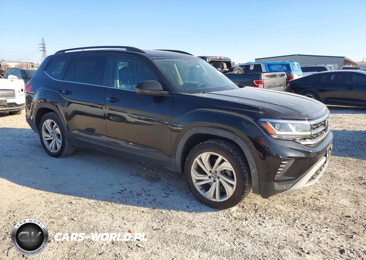 2021 Volkswagen Atlas Se VIN:1V2JR2CA3MC557840 - 4