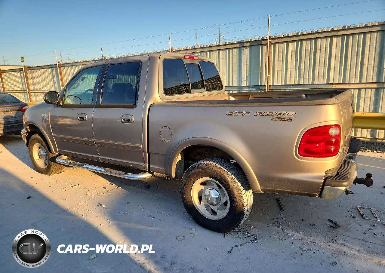 2001 Ford F150 Supercrew VIN:1FTRW08L21KA41059 - 2