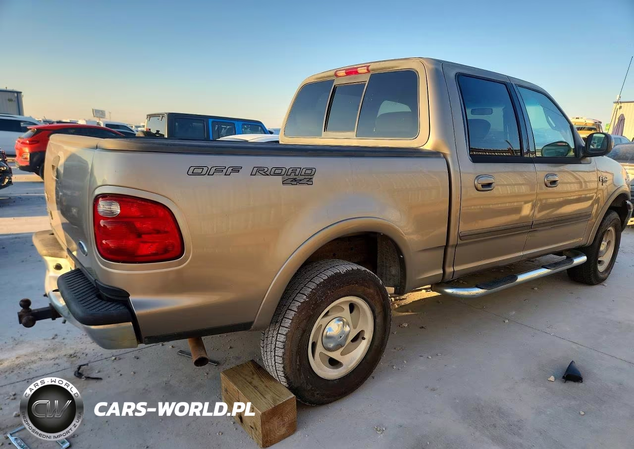 2001 Ford F150 Supercrew VIN:1FTRW08L21KA41059 - 3
