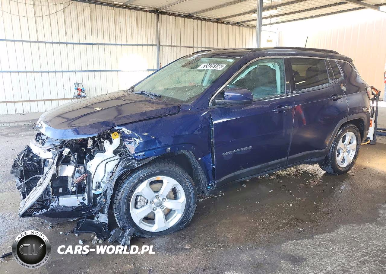 2021 Jeep Compass Latitude VIN:3C4NJCBB4MT509522 - 1