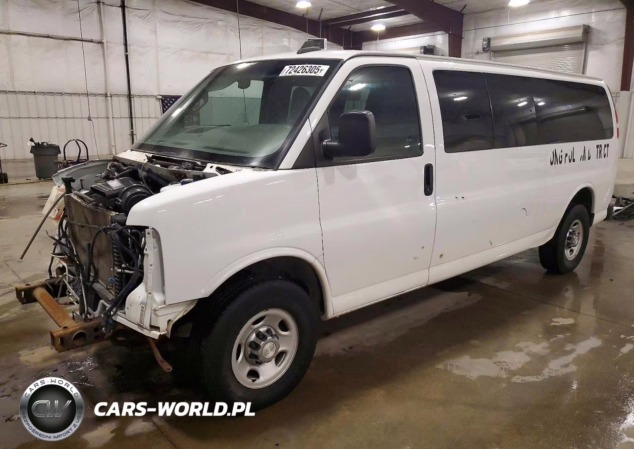 2017 Chevrolet Express G3500 Lt VIN:1GAZGPFF9H1208013 - 1
