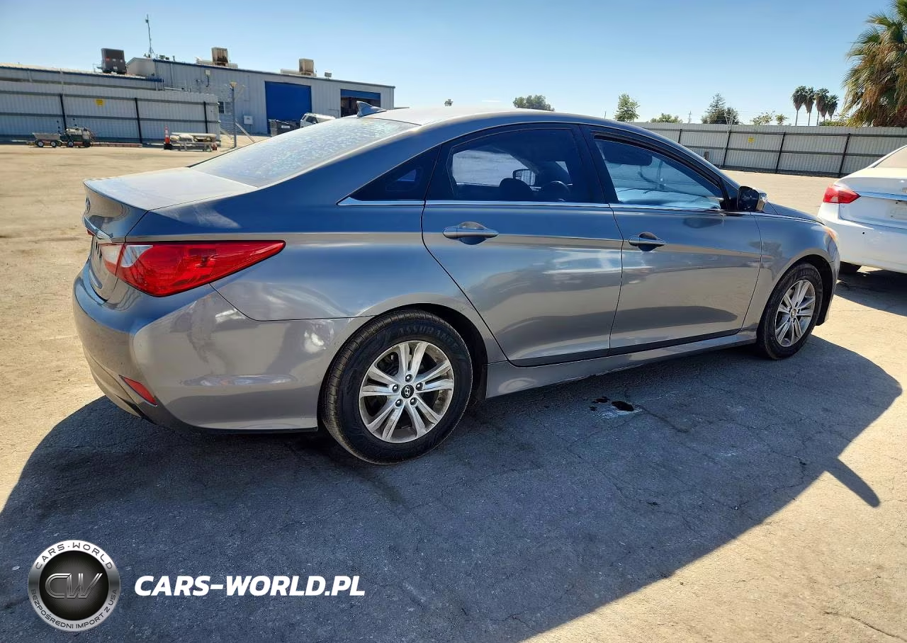 2014 Hyundai Sonata Gls VIN:5NPEB4ACXEH925542 - 3