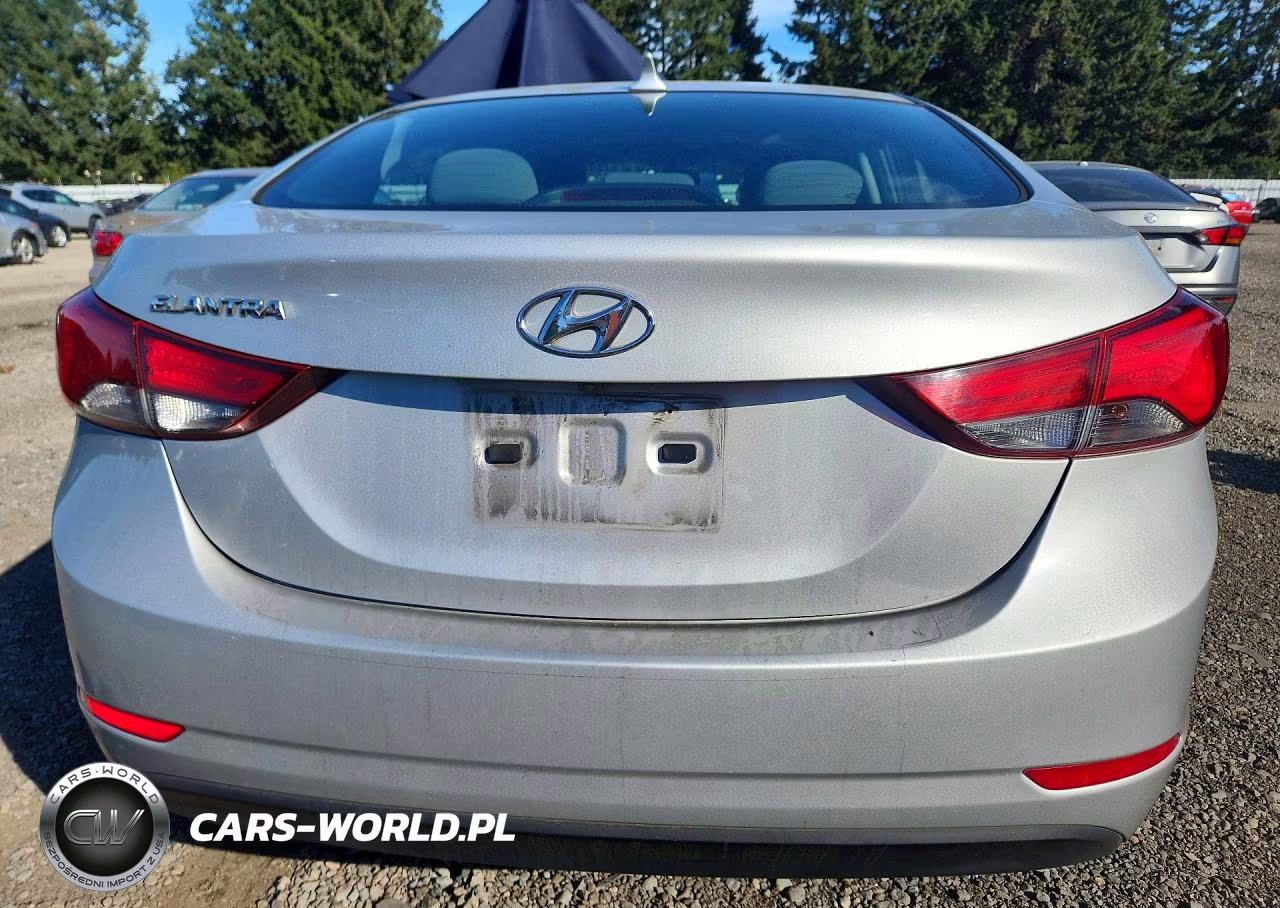 2015 Hyundai Elantra Se VIN:5NPDH4AE3FH607338 - 6