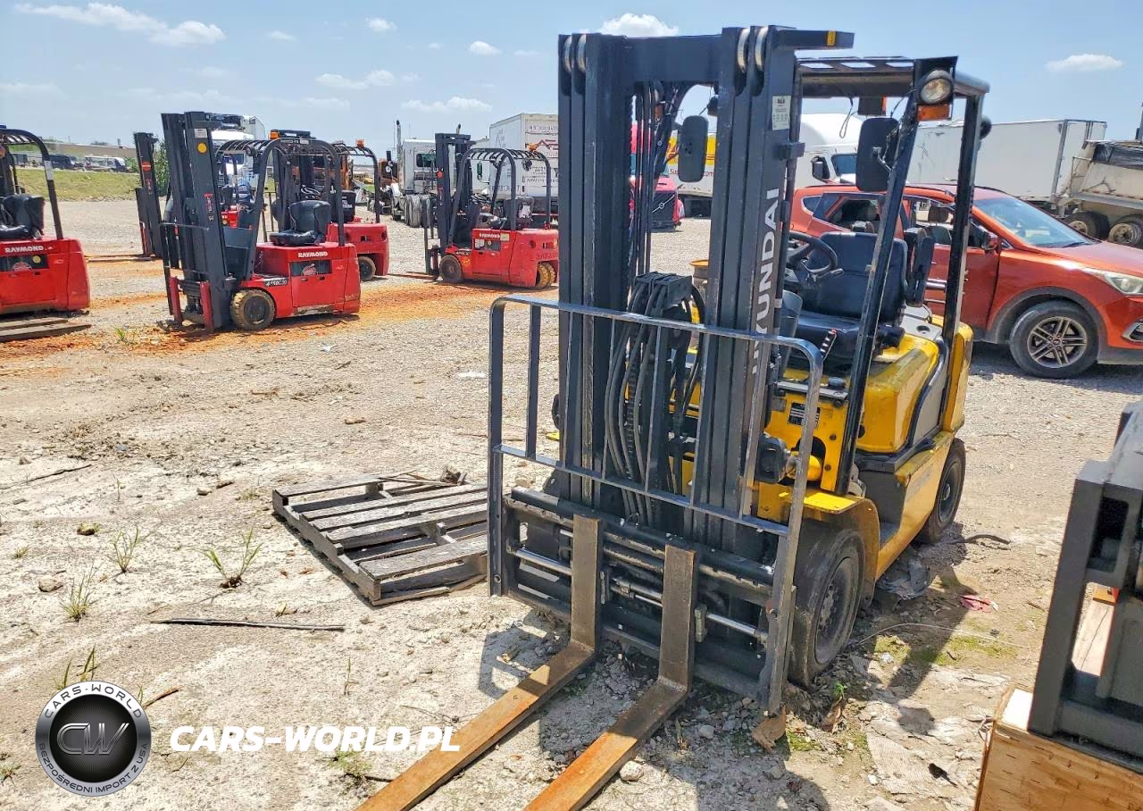 2016 Hyundai 25L-7A Forklift VIN:HHKHHF08EF0002558 - 2