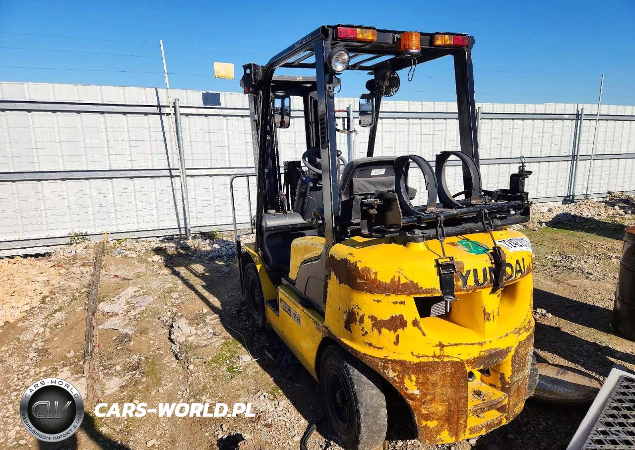 2016 Hyundai 25L-7A Forklift VIN:HHKHHF08EF0002558 - 3