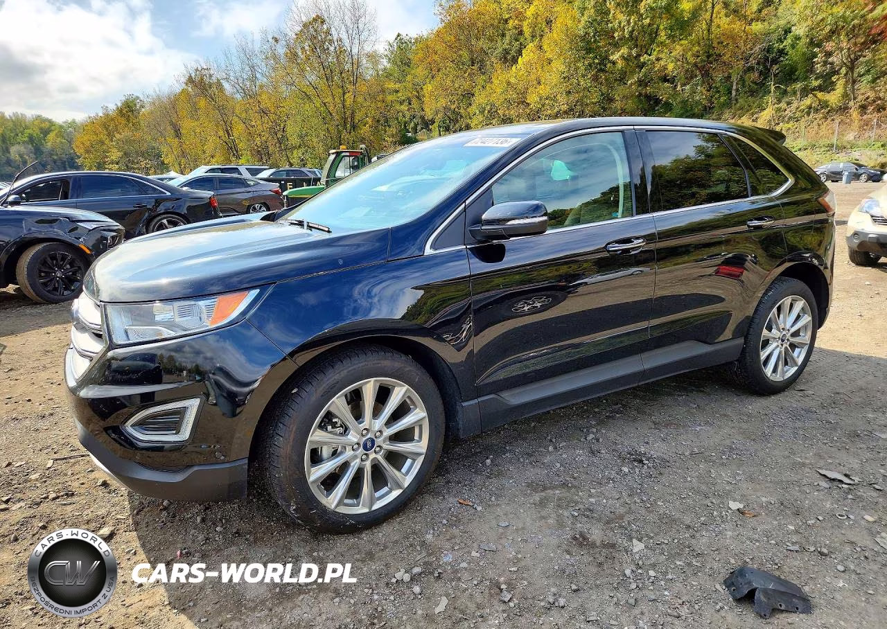 2018 Ford Edge Titanium VIN:2FMPK3K97JBC05719 - 1