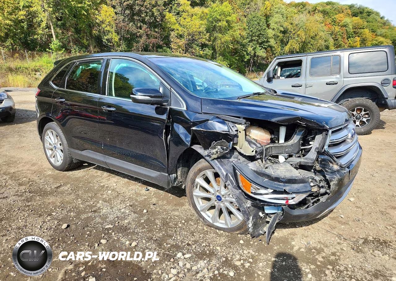 2018 Ford Edge Titanium VIN:2FMPK3K97JBC05719 - 4
