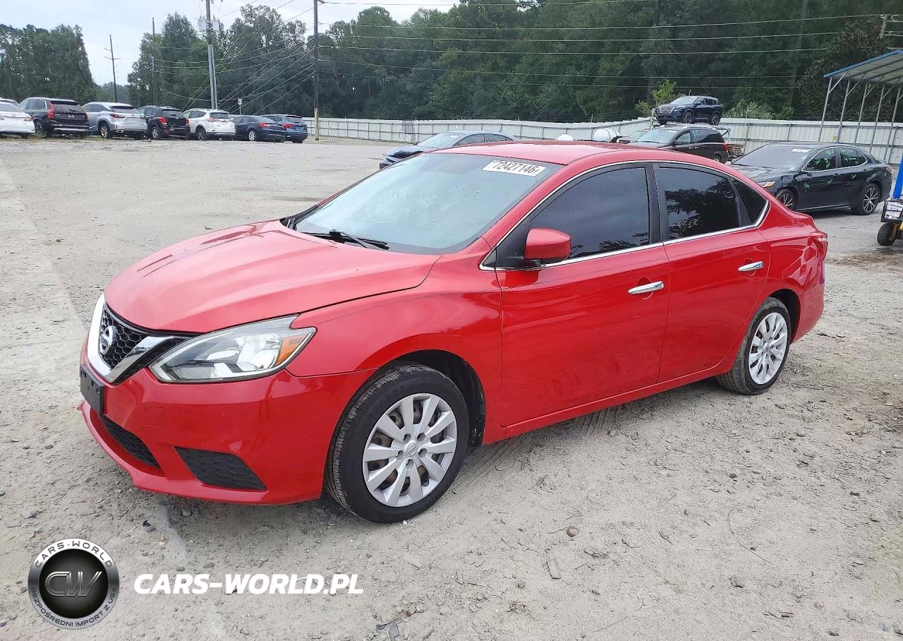 2016 Nissan Sentra Sv VIN:3N1AB7APXGL684171 - 1