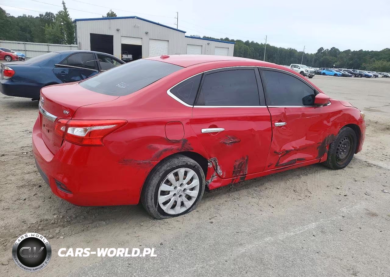 2016 Nissan Sentra Sv VIN:3N1AB7APXGL684171 - 3