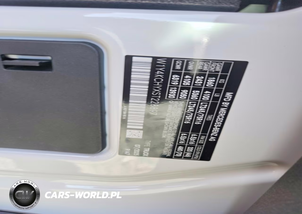 2025 Mercedes-Benz Sprinter 2500 VIN:W1Y4KCHYXST228897 - 14