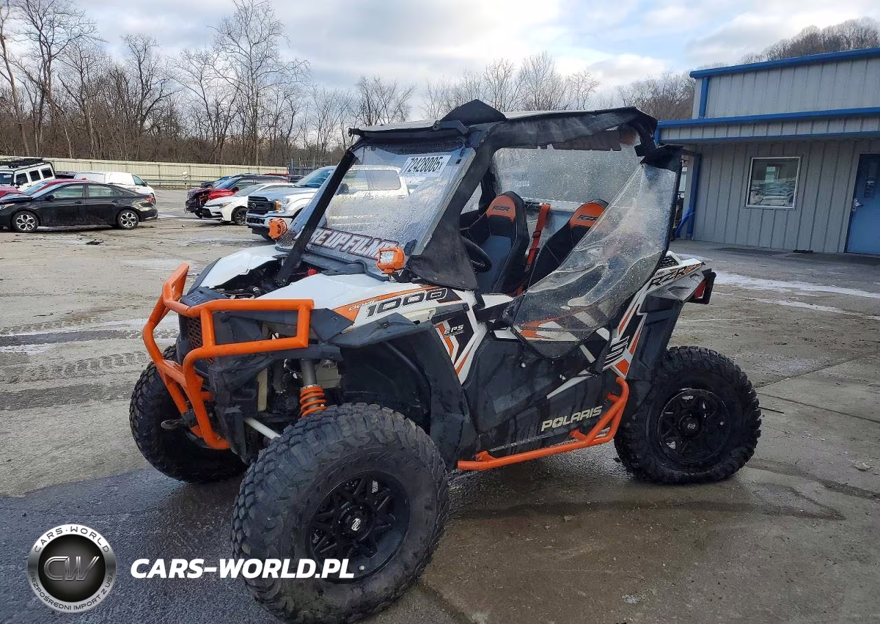 2018 Polaris Rzr S 1000 Eps Utility Vehicle VIN:3NSVBE991JH217044 - 2