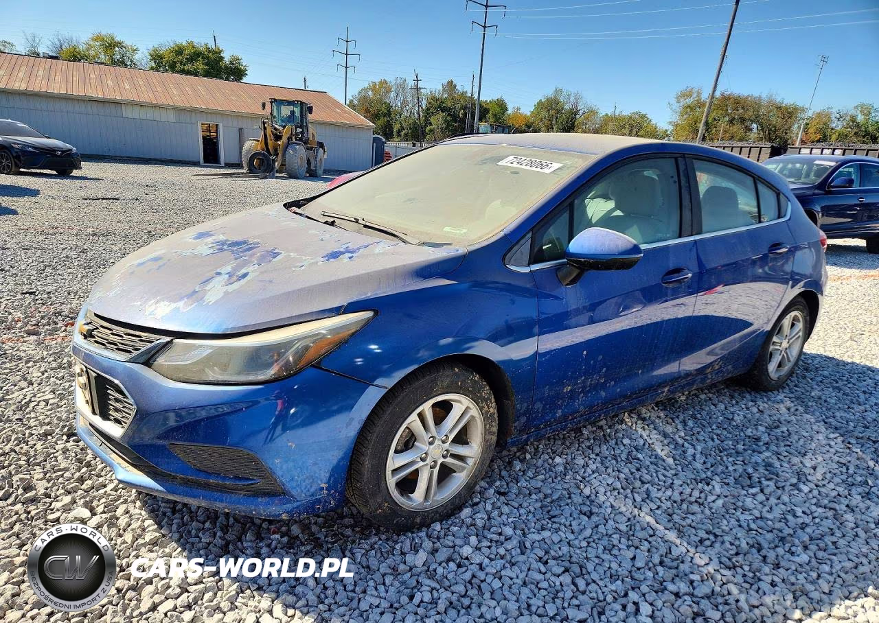2017 Chevrolet Cruze Lt VIN:3G1BE6SM8HS544689 - 1