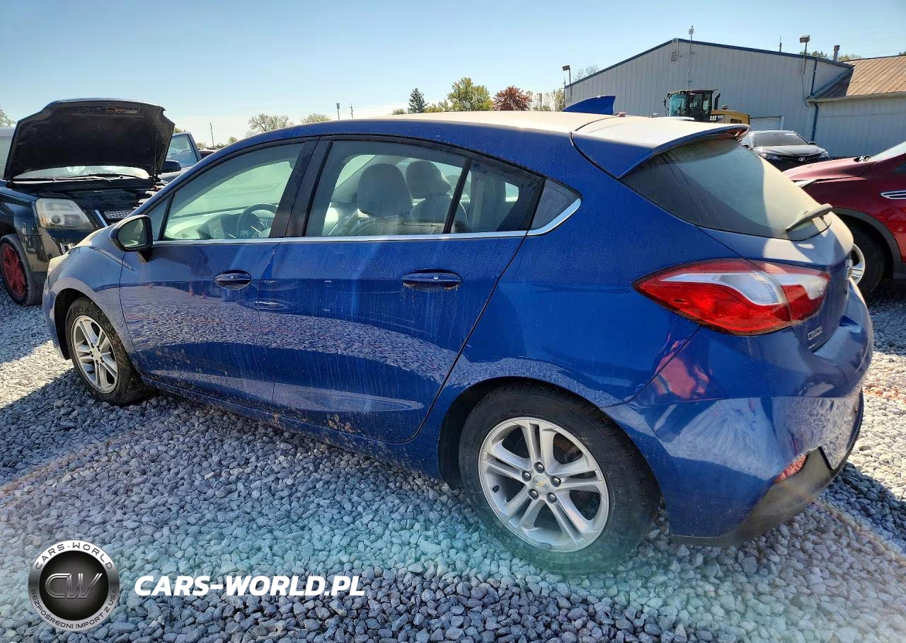 2017 Chevrolet Cruze Lt VIN:3G1BE6SM8HS544689 - 2