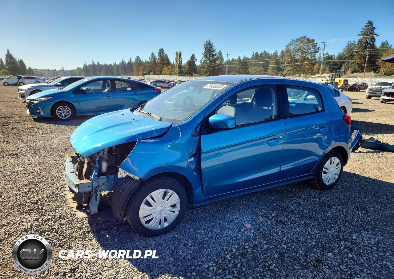 2019 Mitsubishi Mirage Es VIN:ML32A3HJ5KH011295 - 1