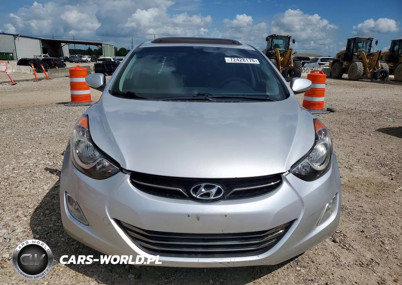 2013 Hyundai Elantra Limited VIN:KMHDH4AE7DU642611 - 5