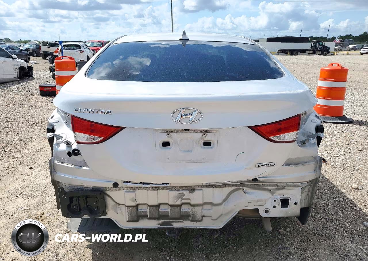 2013 Hyundai Elantra Limited VIN:KMHDH4AE7DU642611 - 6